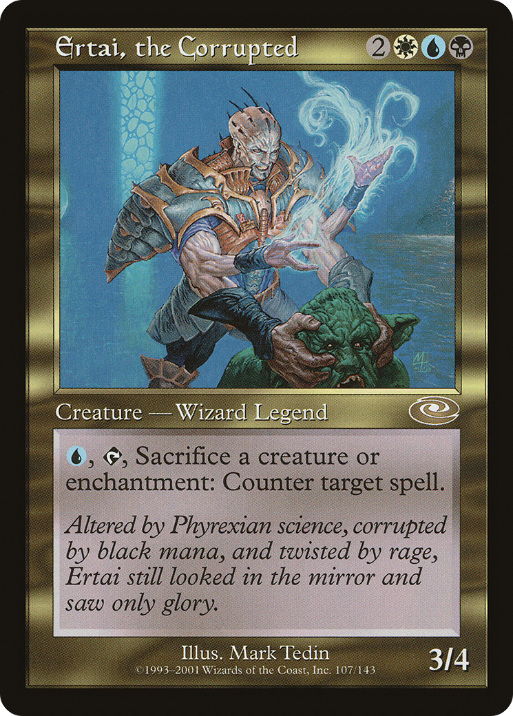 Ertai, the Corrupted (PLS-107) - Planeshift Foil