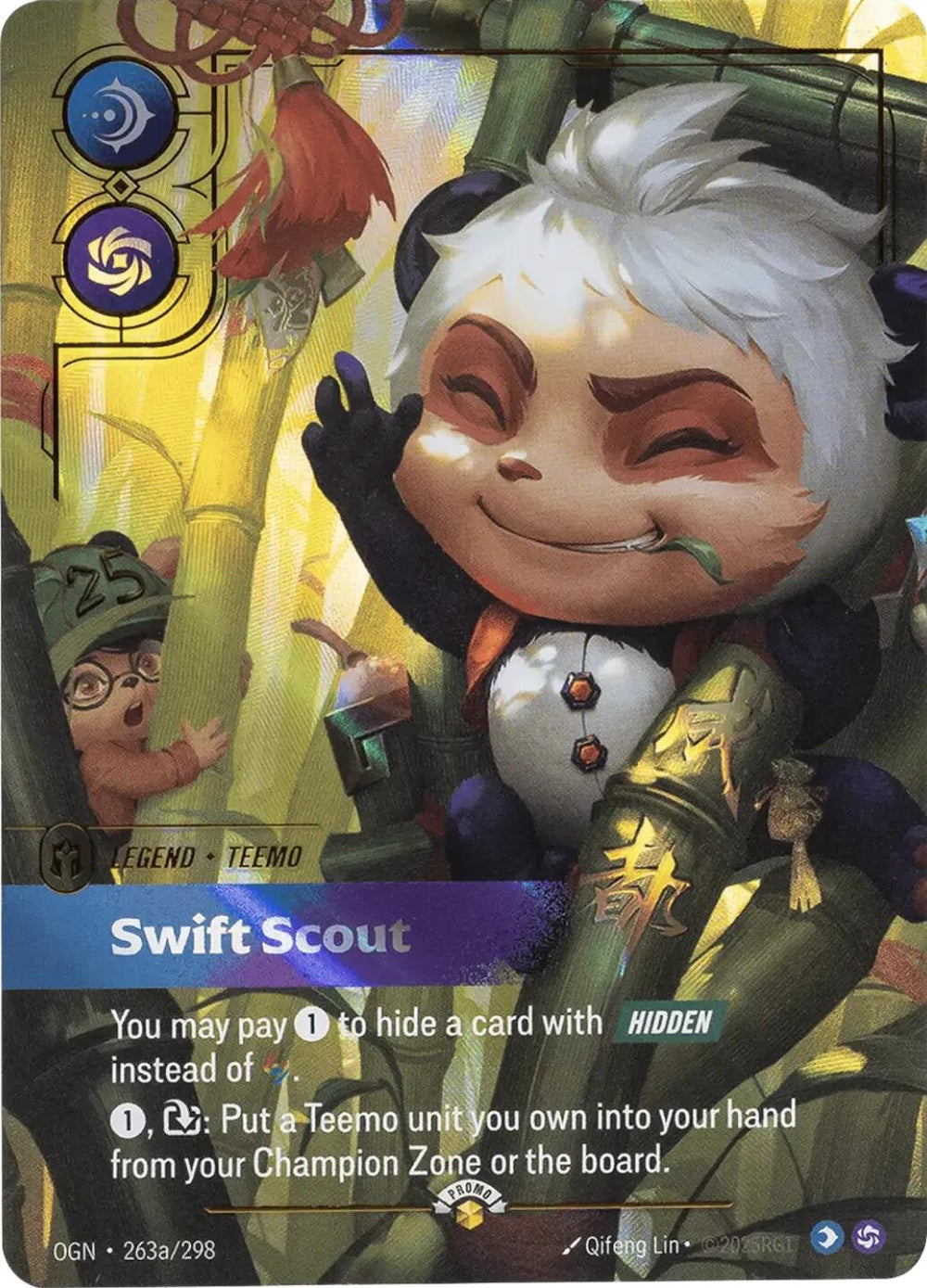 Riftbound Promotional Cards - Teemo - Swift Scout (Alternate Art) 263a/298