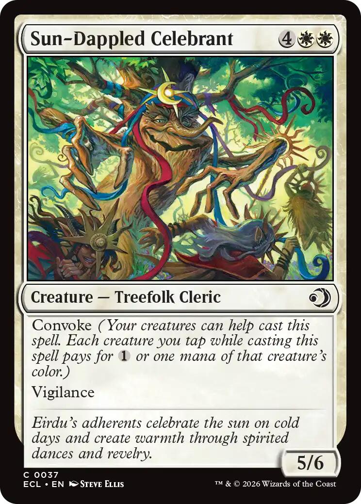 Sun-Dappled Celebrant [ECL - 37]