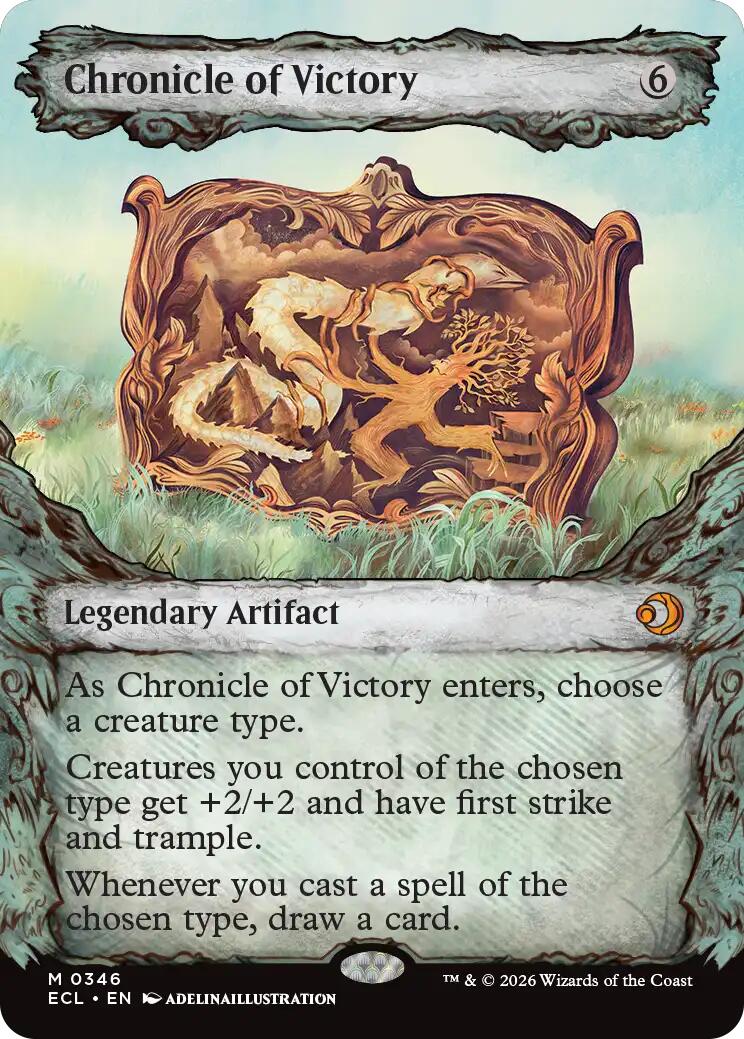 Chronicle of Victory (Showcase) - 346 - (Lorwyn Eclipsed)