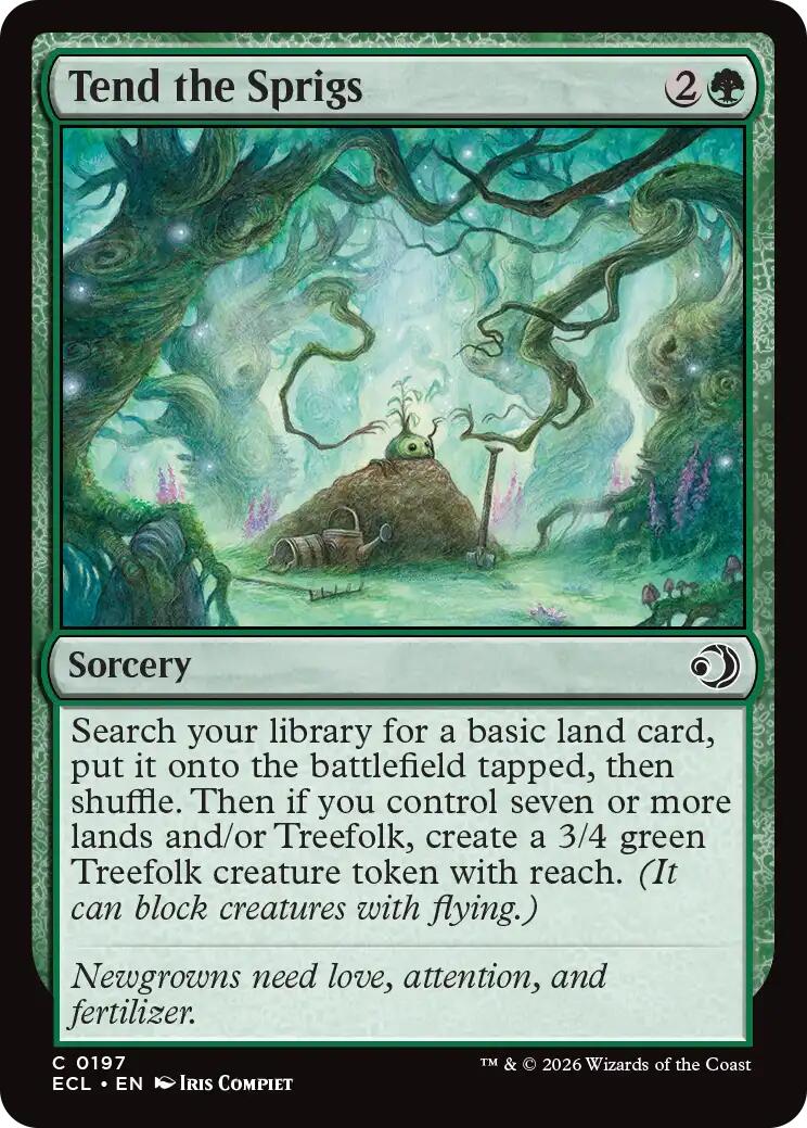 Tend the Sprigs [ECL - 197]