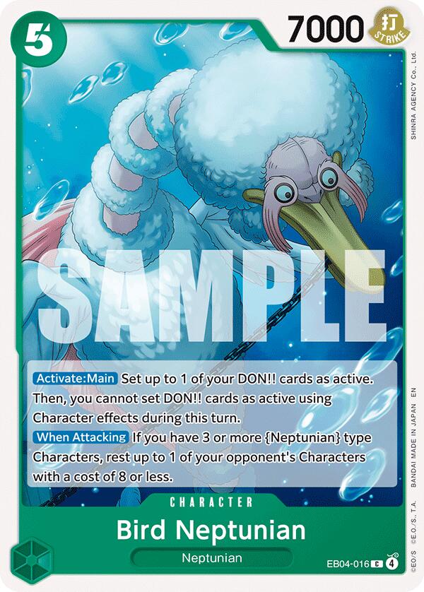 Bird Neptunian - EB04-016 - (The Azure Sea's Seven)