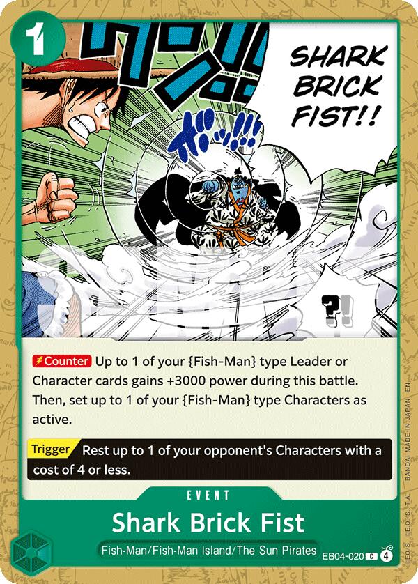 Shark Brick Fist - EB04-020 - (The Azure Sea's Seven)