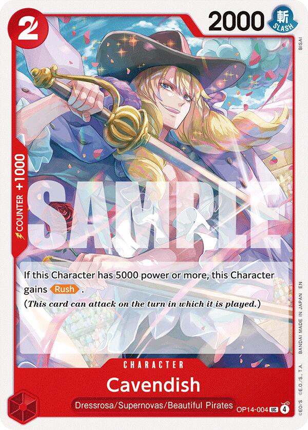 Cavendish - OP14-004 - (The Azure Sea's Seven)
