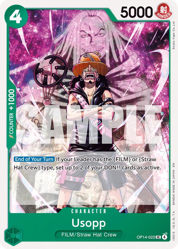 Usopp - OP14-022 - (The Azure Sea's Seven)