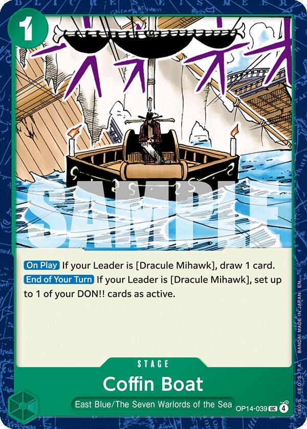 Coffin Boat - OP14-039 - (The Azure Sea's Seven)