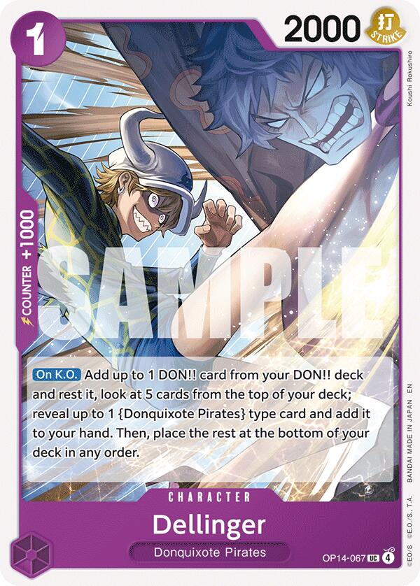 Dellinger - OP14-067 - (The Azure Sea's Seven)