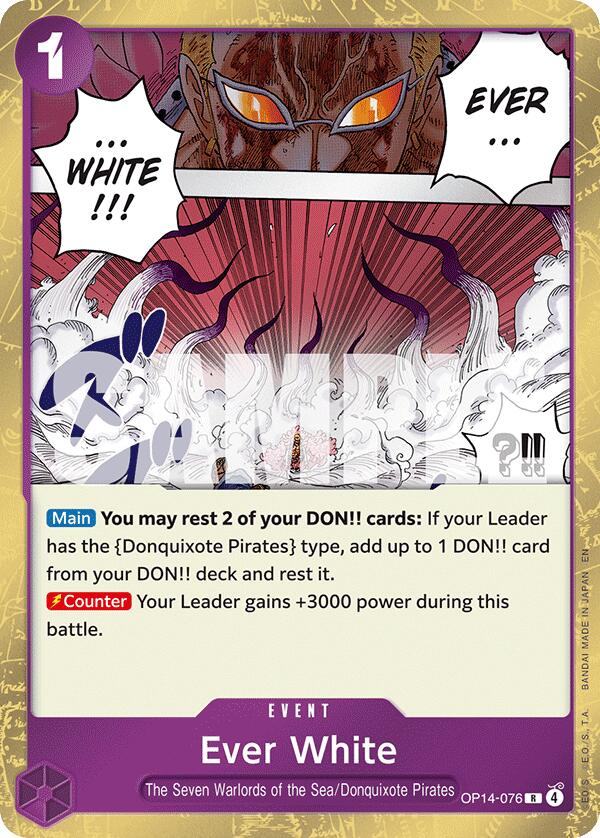 Ever White - OP14-076 - (The Azure Sea's Seven)