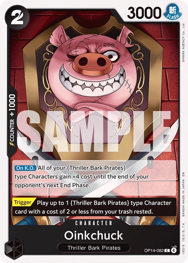 Oinkchuck - OP14-082 - (The Azure Sea's Seven)