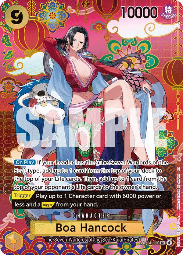 Boa Hancock - OP14-112 (SP) - OP14-112 - (The Azure Sea's Seven)