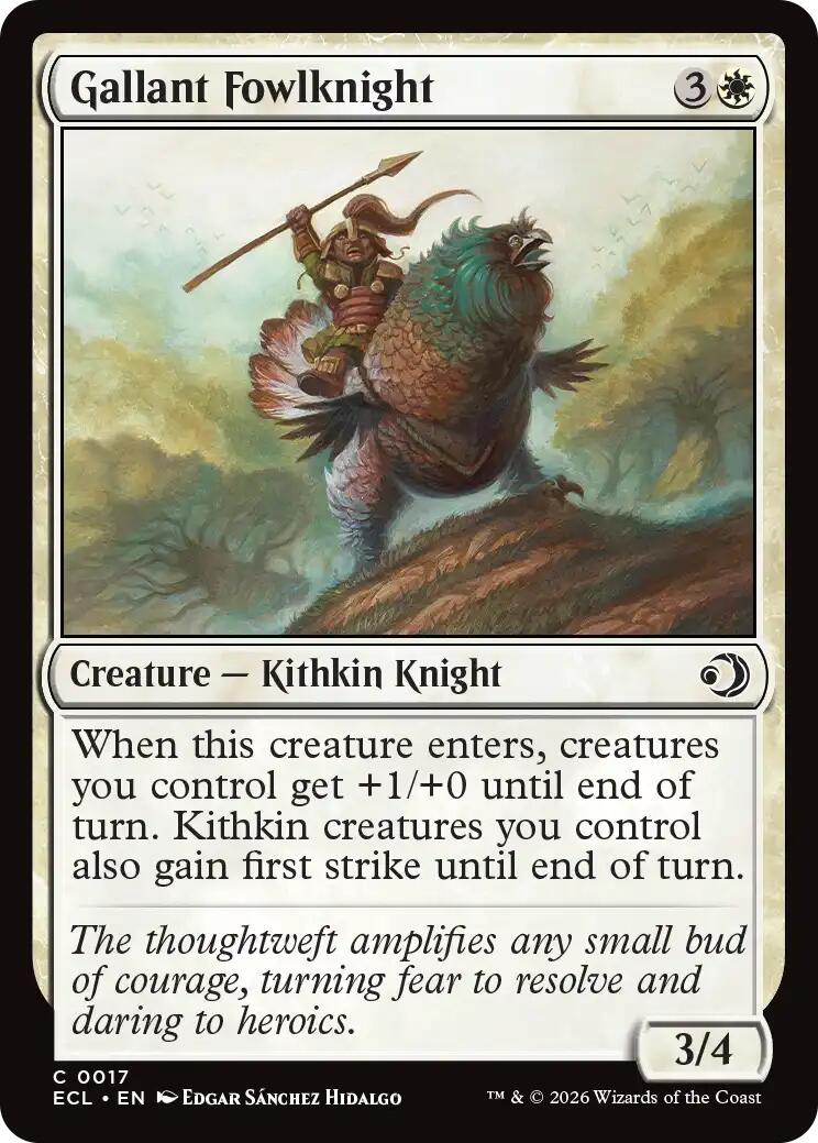 Gallant Fowlknight [ECL - 17]