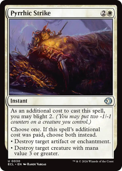 Pyrrhic Strike [ECL - 30]