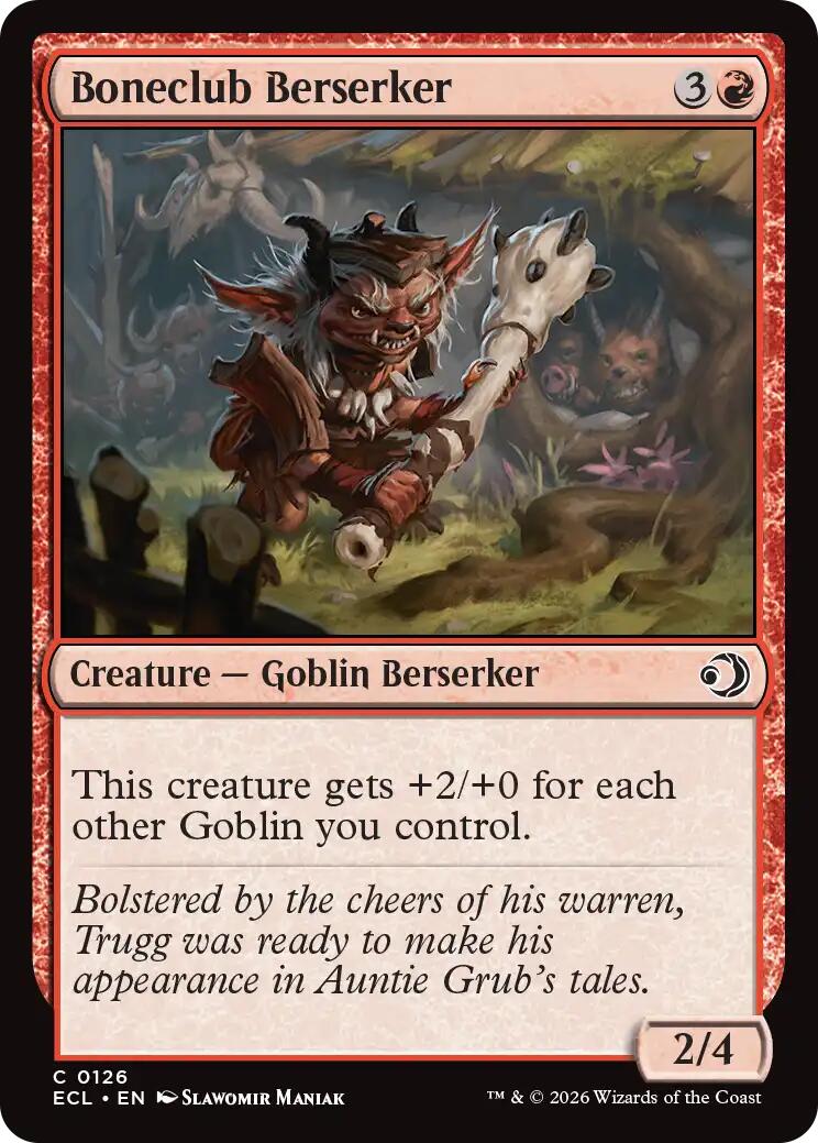 Boneclub Berserker [ECL - 126]