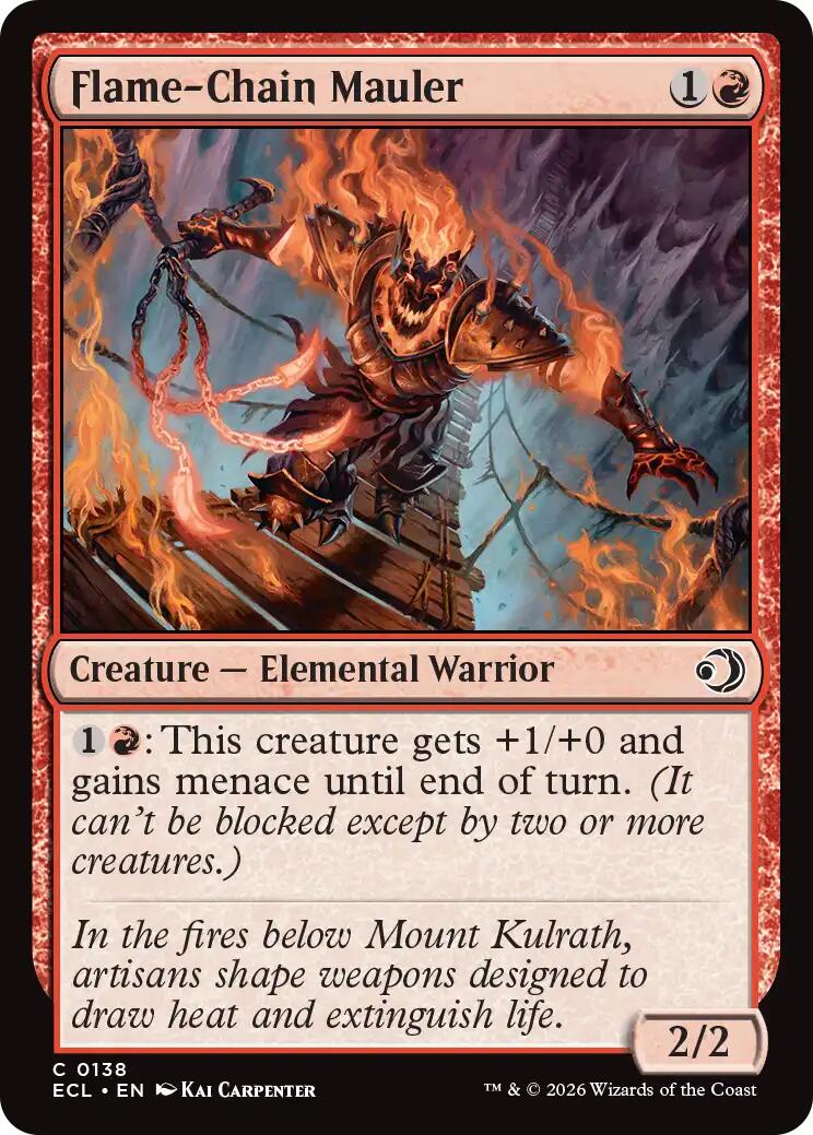 Flame-Chain Mauler [ECL - 138]