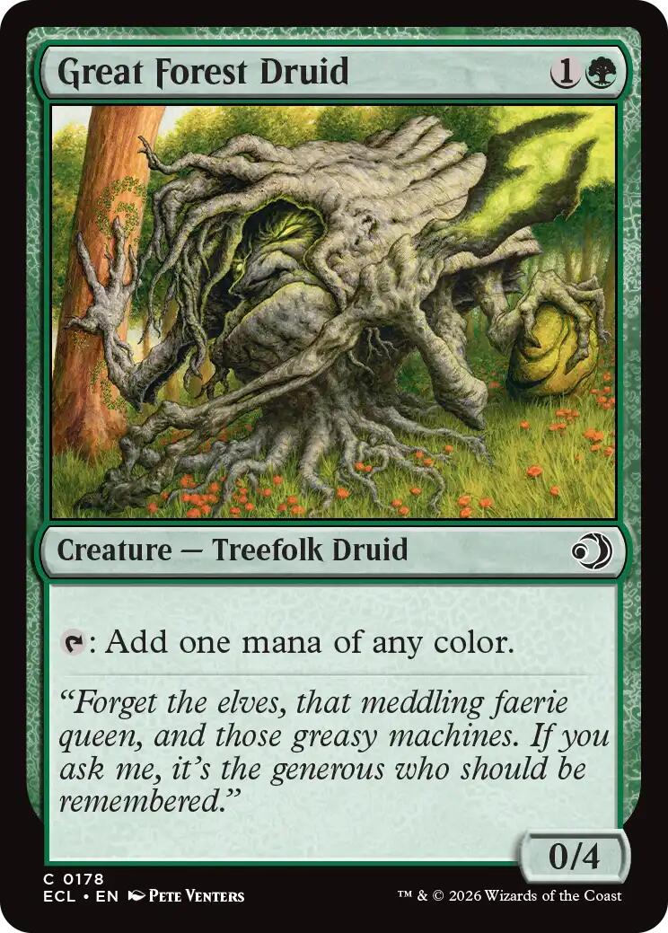 Great Forest Druid [ECL - 178]