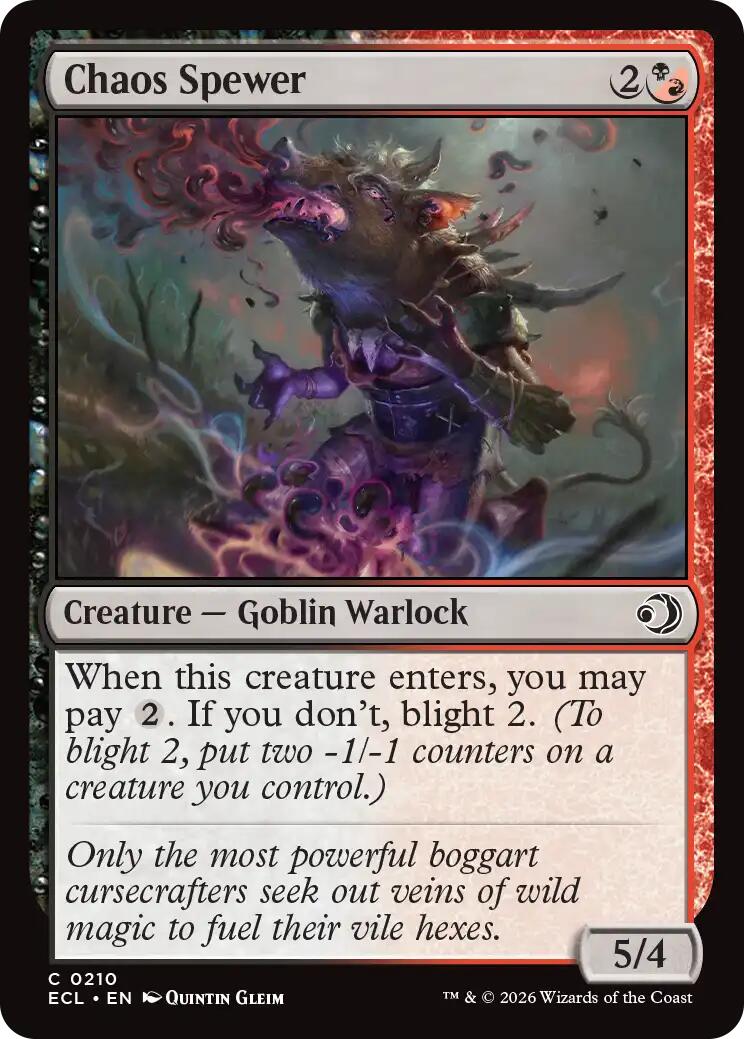 Chaos Spewer [ECL - 210]