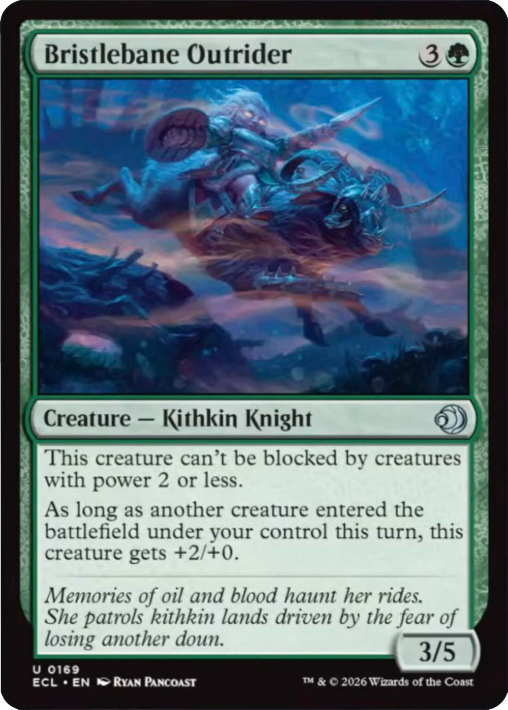 Bristlebane Outrider [ECL - 169]