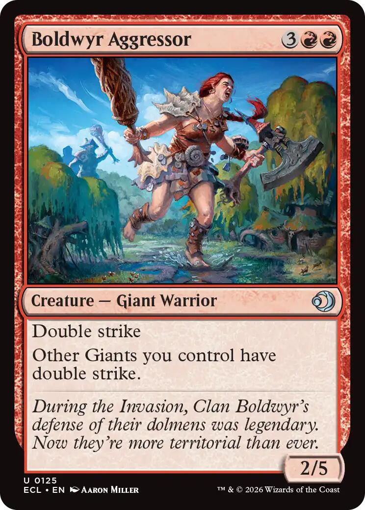 Boldwyr Aggressor - 125 - (Lorwyn Eclipsed)