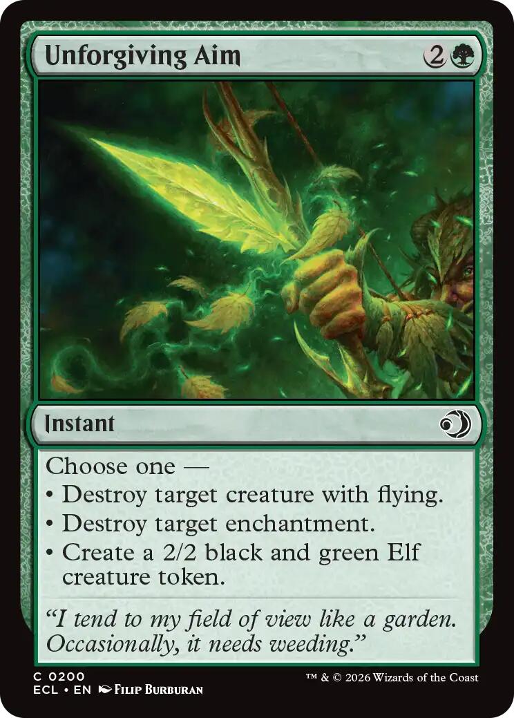 Unforgiving Aim - 200 - (Lorwyn Eclipsed)