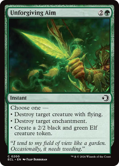 Unforgiving Aim - 200 - (Lorwyn Eclipsed)