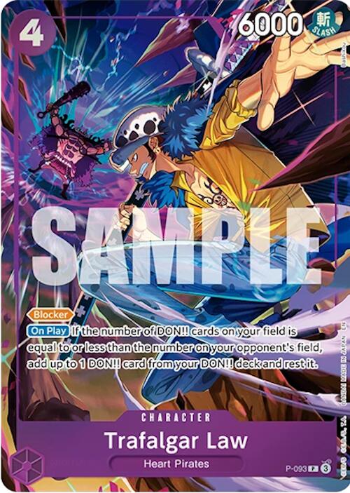 Trafalgar Law (Illustration Box Vol.6) - P-093 - (One Piece Promotion Cards)