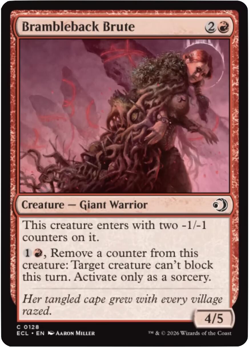 Brambleback Brute [ECL - 128]