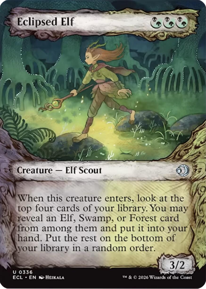 Eclipsed Elf (Showcase) [ECL - 336]