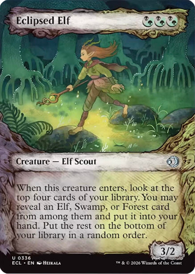 Eclipsed Elf (Showcase) [ECL - 336]