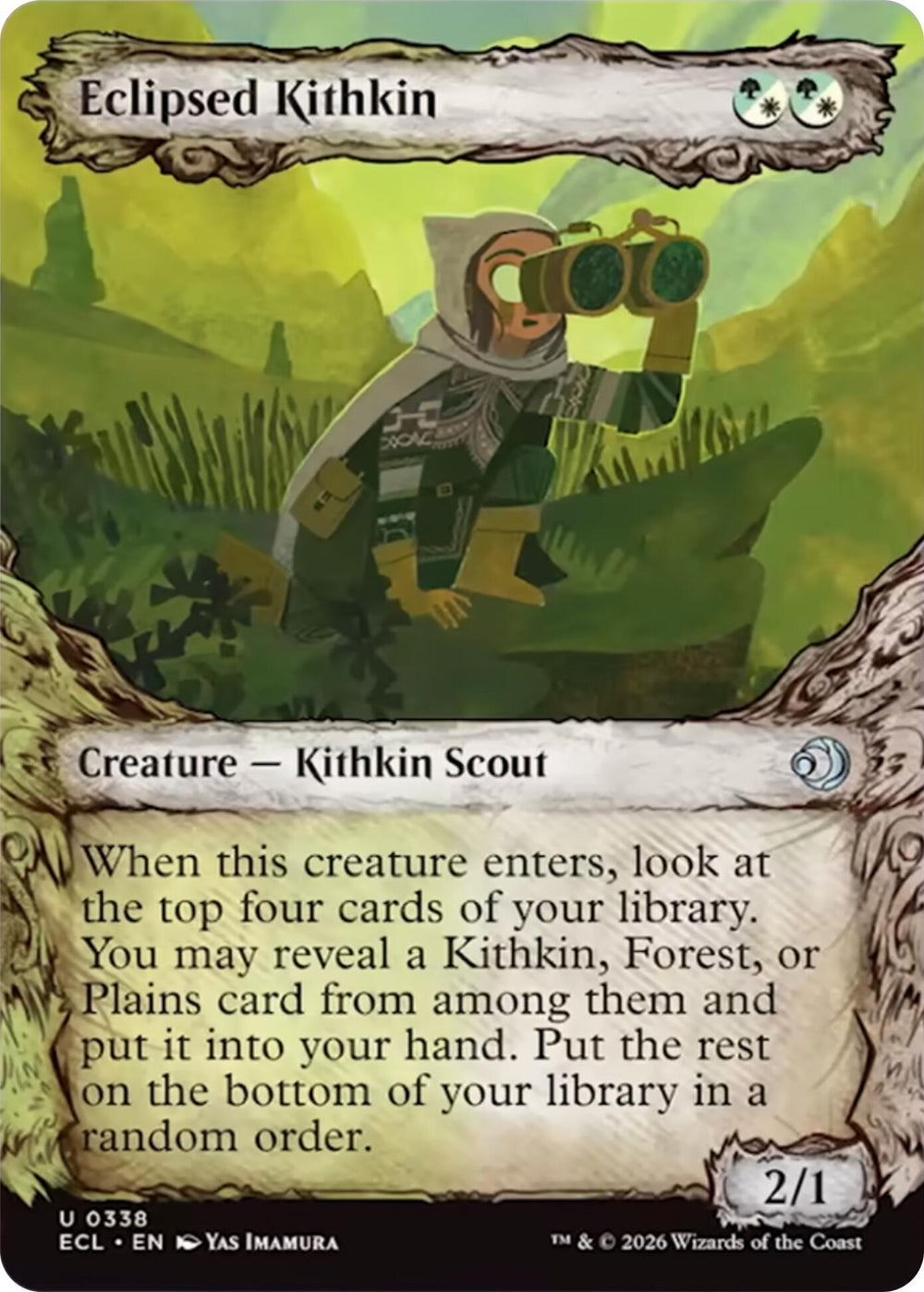 Eclipsed Kithkin (Showcase) [ECL - 338]