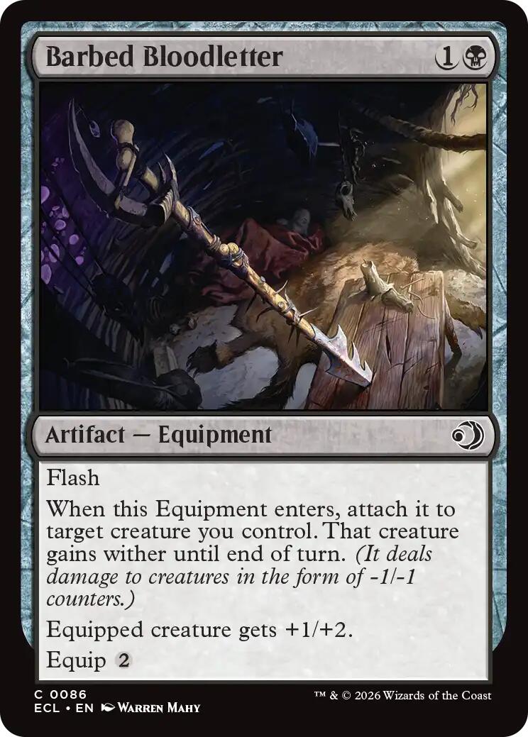 Barbed Bloodletter [ECL - 86]