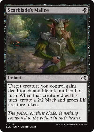 Scarblade's Malice [ECL - 119]
