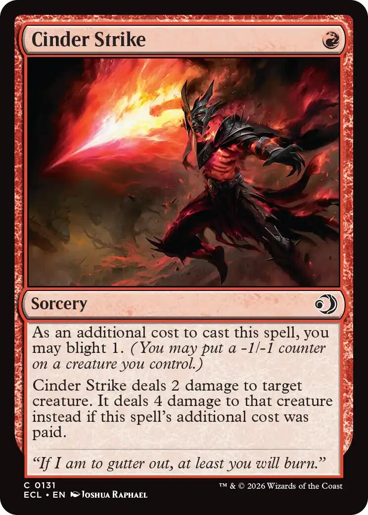 Cinder Strike [ECL - 131]