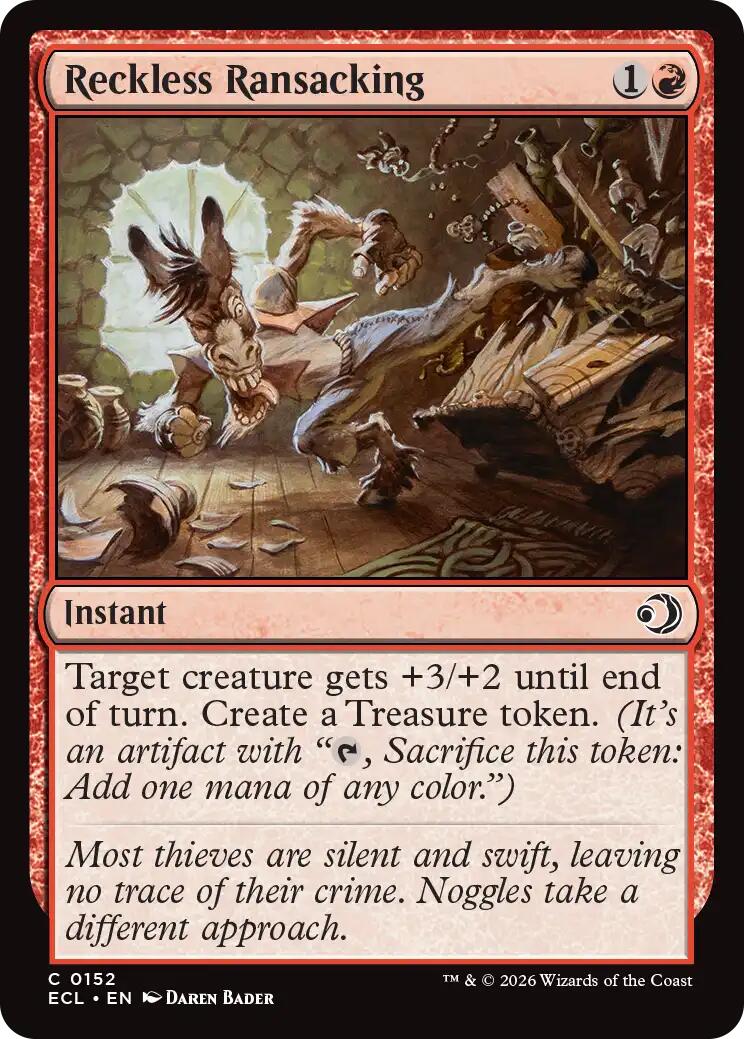 Reckless Ransacking [ECL - 152]