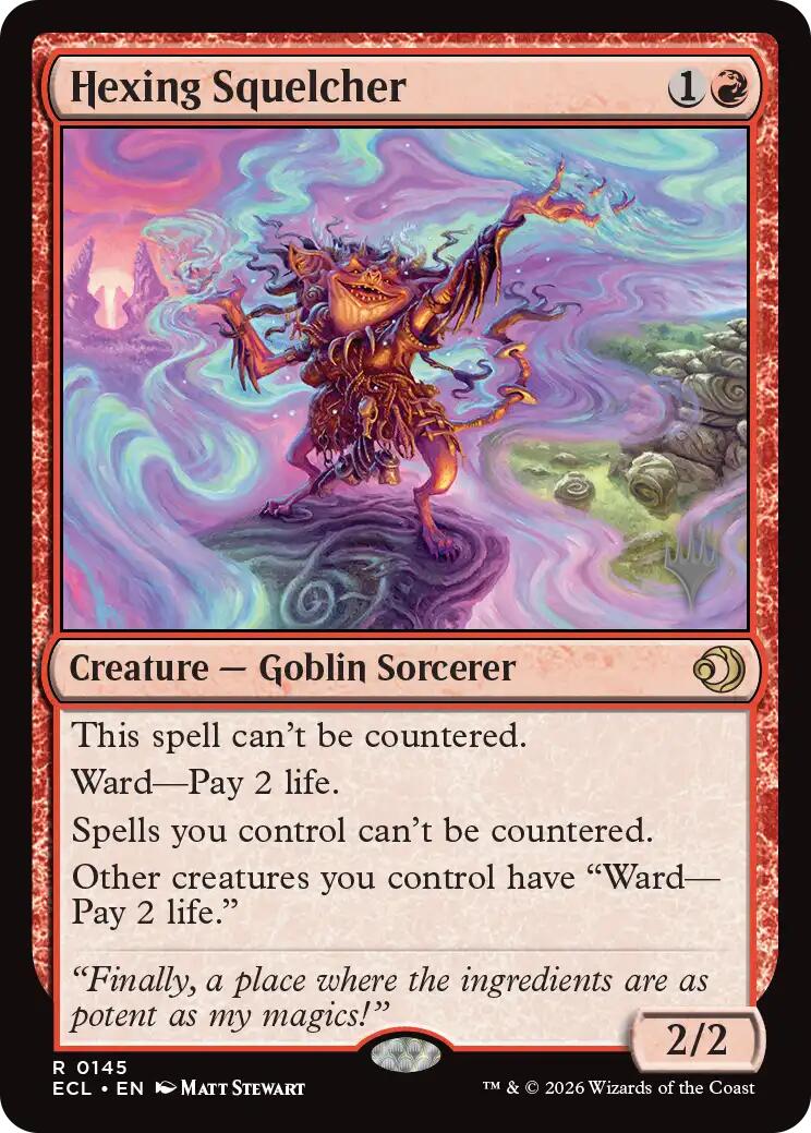 Hexing Squelcher - 145 - (Promo Pack: Lorwyn Eclipsed)