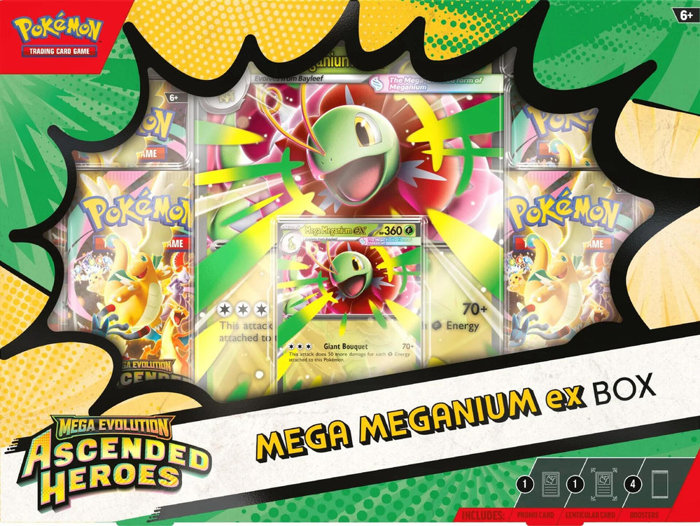 Pokemon TCG: Ascended Heroes Mega Meganium ex Box
