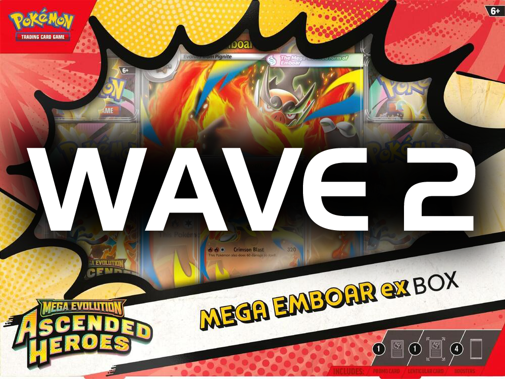 Pokemon: Mega Evolution 2.5: Ascended Heroes: EX Box (Wave 2 - Ships by May 31st)