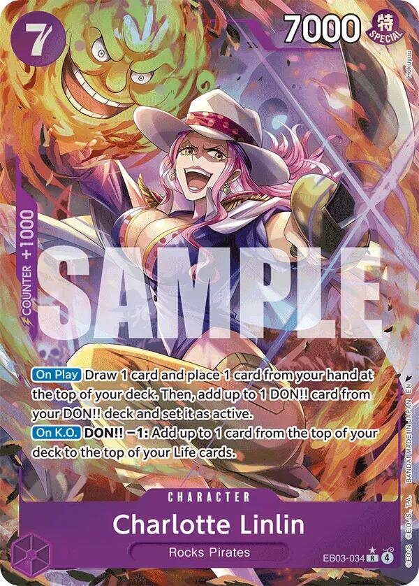 Charlotte Linlin (Alternate Art) - EB03-034 - (Extra Booster: One Piece Heroines Edition)