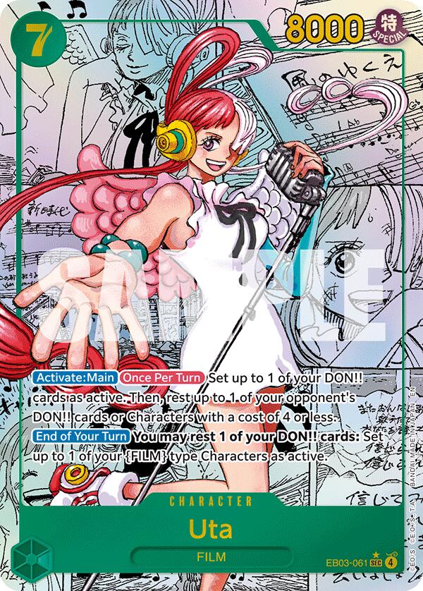 Uta (061) (Manga) - EB03-061 - (Extra Booster: One Piece Heroines Edition)