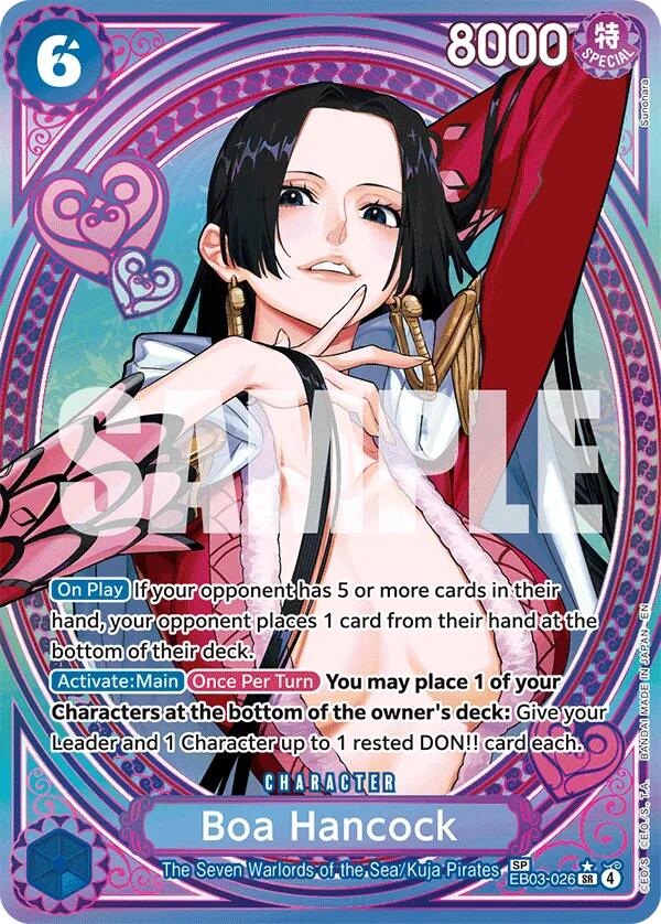Boa Hancock (SP) - EB03-026 - (Extra Booster: One Piece Heroines Edition)