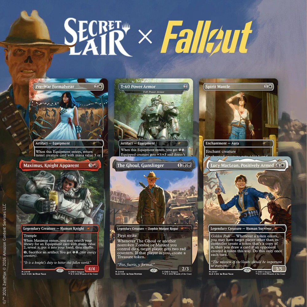 Magic: The Gathering - Secret Lair Drop: Secret Lair x Fallout: Beyond Vault 33 - Non-Foil Edition