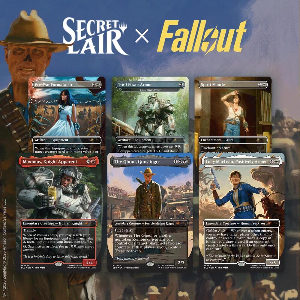 Magic: Secret Lair: Fallout: Beyond Vault 33 (Nonfoil)