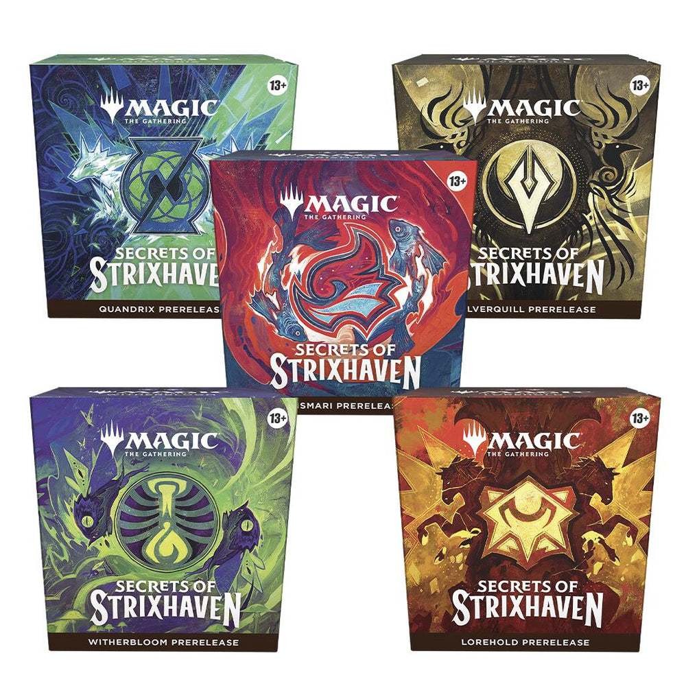 Magic: The Gathering - Secrets of Strixhaven - Secrets of Strixhaven - Prerelease Pack [Set of 5]