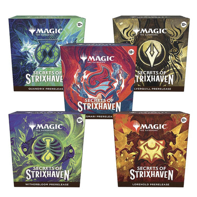 Magic: The Gathering - Secrets of Strixhaven - Secrets of Strixhaven - Prerelease Pack [Set of 5]