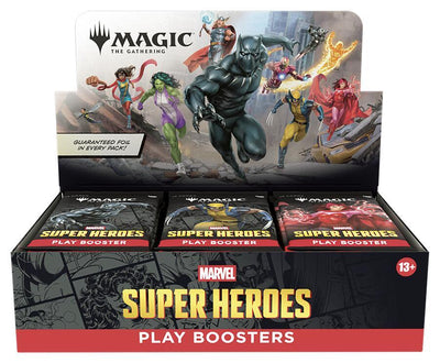 Magic: The Gathering - Marvel Super Heroes (MSH) - Play Booster Display Box - 36 Packs (PRE-ORDER LATE JUNE 2026)