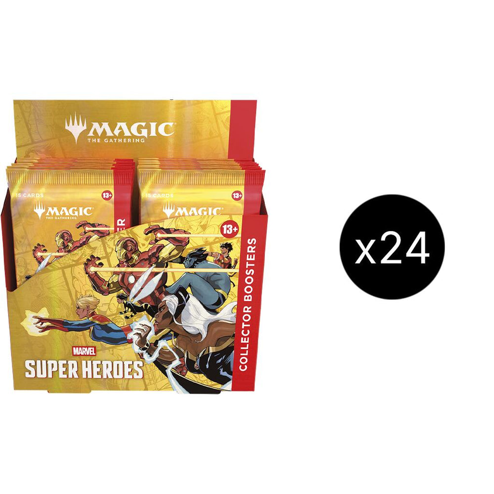 Magic: The Gathering - Marvel Super Heroes - Collector Booster Display Master Case