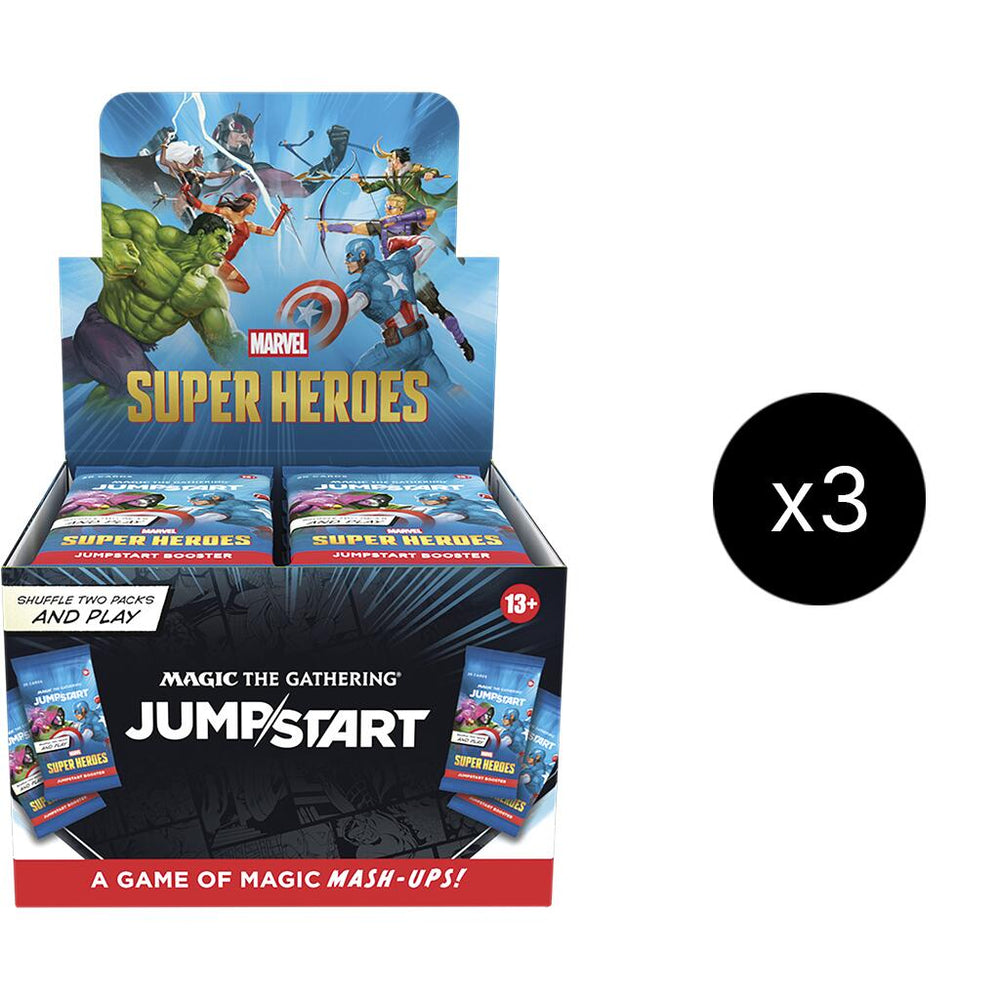 Magic: The Gathering - Marvel Super Heroes - Jumpstart Booster Display Case