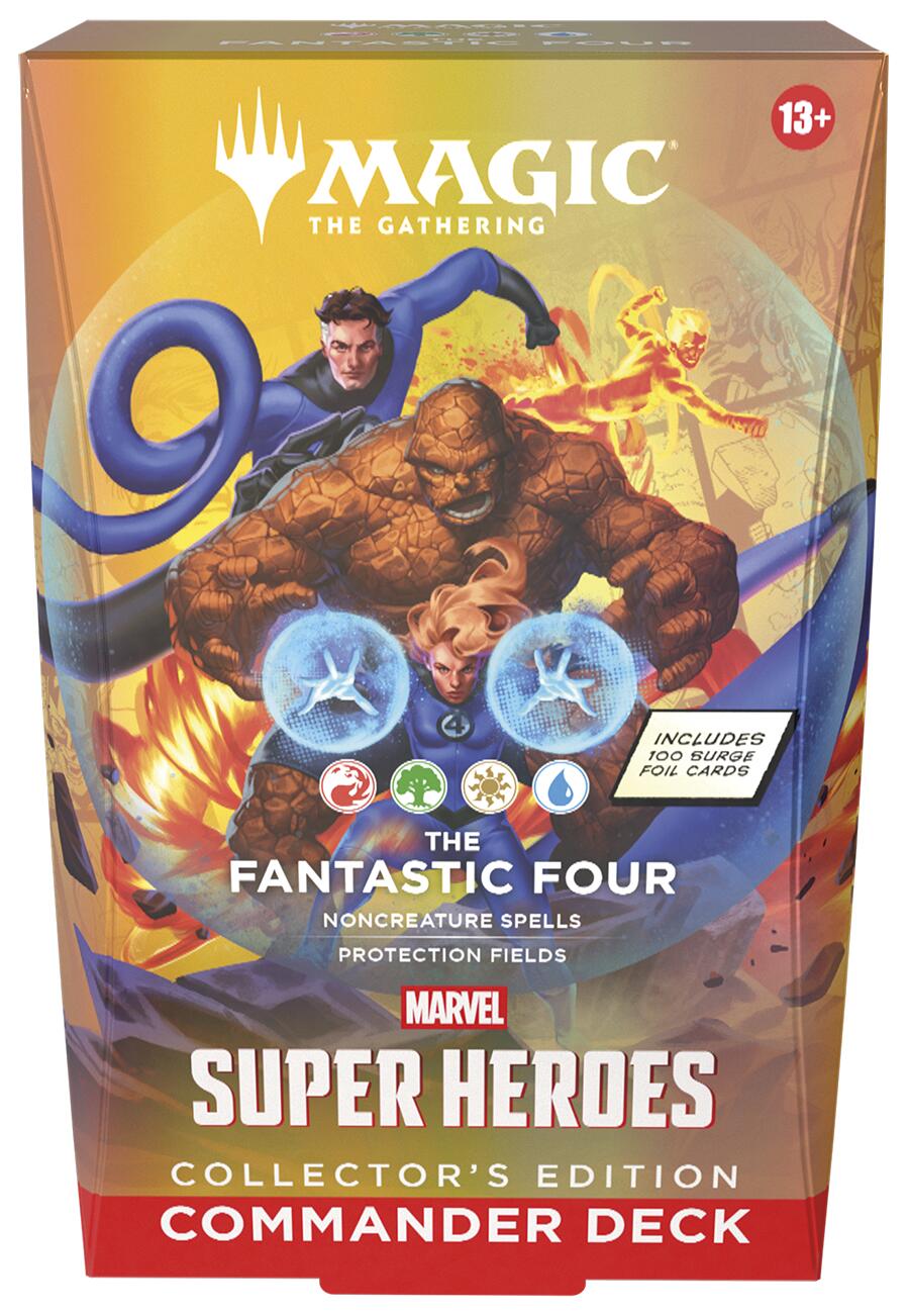 Magic: The Gathering - Marvel Super Heroes Commander Deck - The Fantastic Four (Collector's Edition)