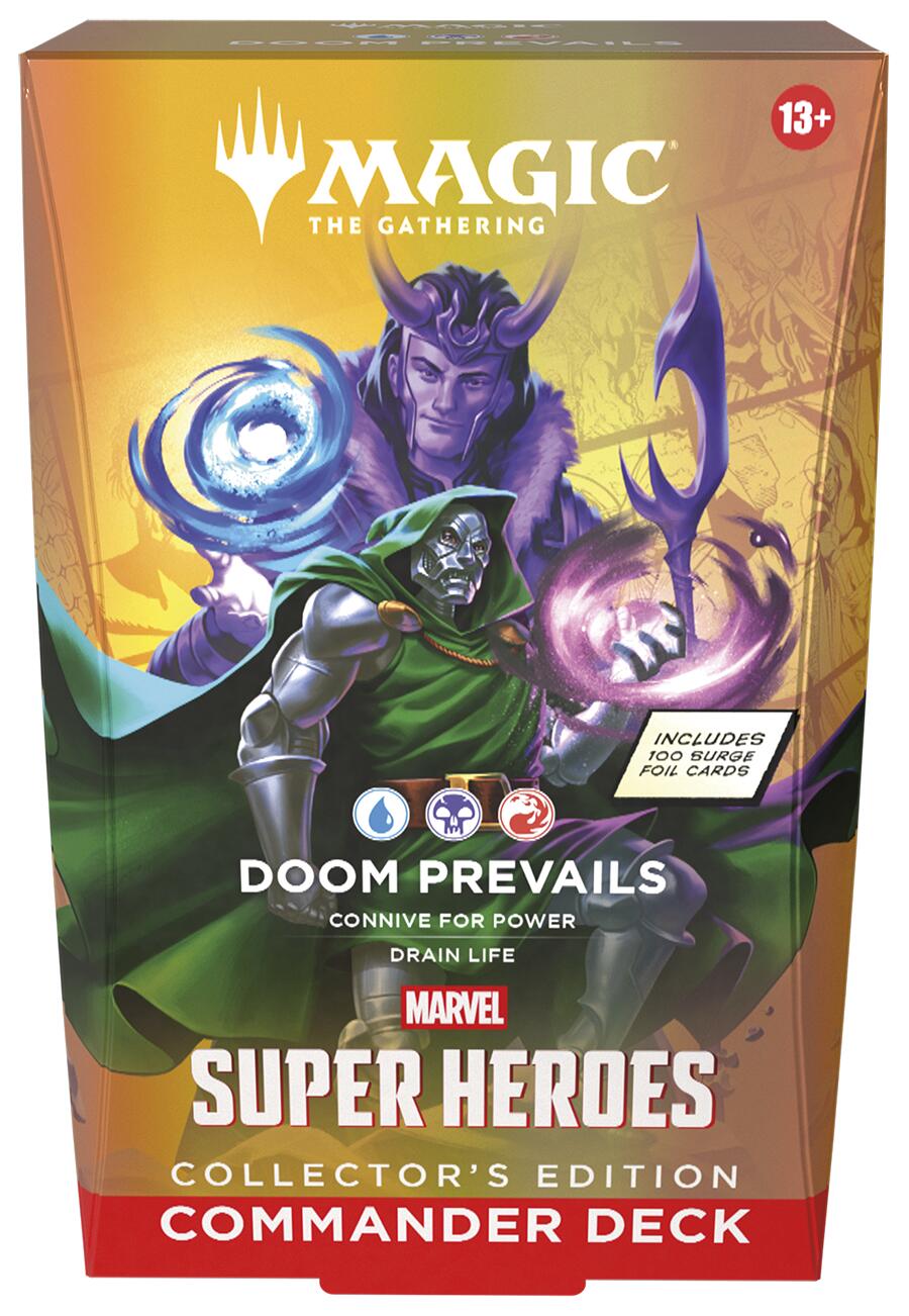 Magic: The Gathering - Marvel Super Heroes Commander Deck - Doom Prevails (Collector's Edition)