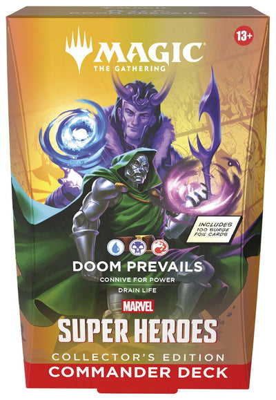 Magic: The Gathering - Marvel Super Heroes Commander Deck - Doom Prevails (Collector's Edition)