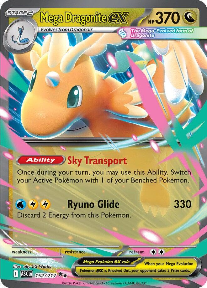 Mega Dragonite ex - 152/217 - 152/217 - (ME: Ascended Heroes)